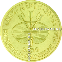 Памятная медаль Авиадартс I место