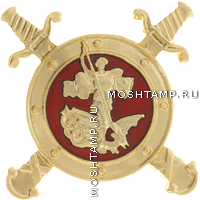 Петличная эмблема для сотрудников органов внутренних дел Российской Федерации, имеющих специальные звания полиции